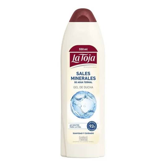 la toja gel de ducha hidrotermal 550ml