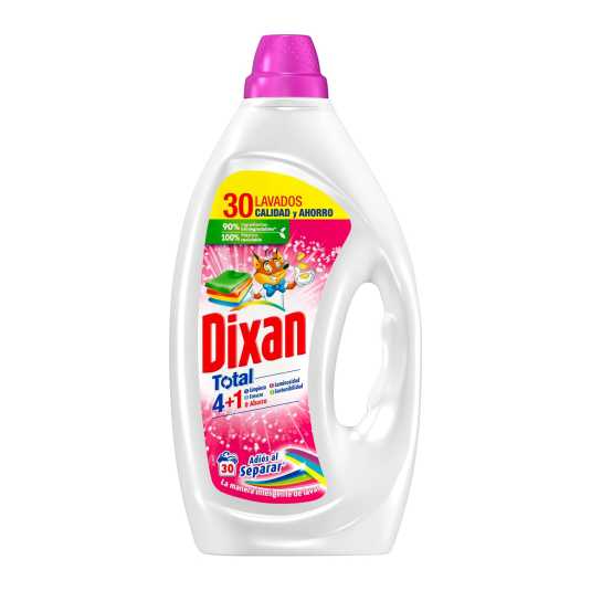 dixan detergente gel adios separar 30 dosis