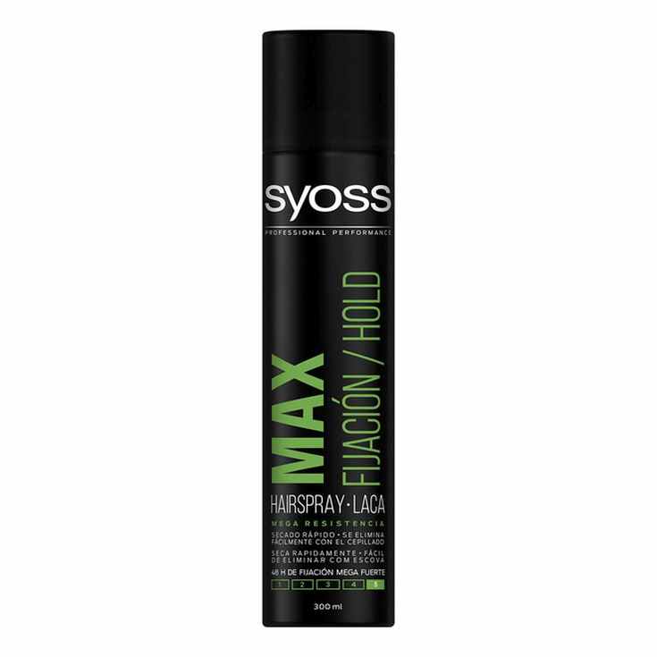 syoss max laca fijacion fijacion mega fuerte mega fuerte 300ml