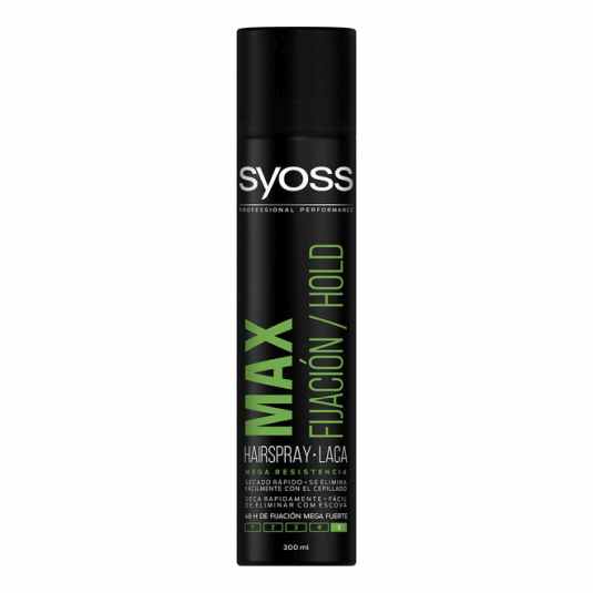 syoss max laca fijacion fijacion mega fuerte mega fuerte 300ml