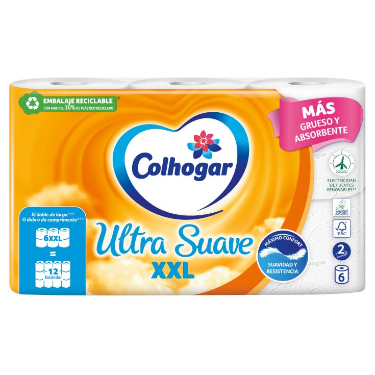 Comprar PAPEL HIGIÉNICO COLHOGAR KILOMÉTRICO 6 UNIDADES  PAPEL HIGIÉNICO  COLHOGAR KILOMÉTRICO 6 UNIDADES en Condisline