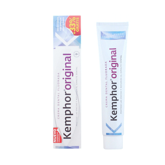 kemphor dentifrico original 75 ml + 33% gratis