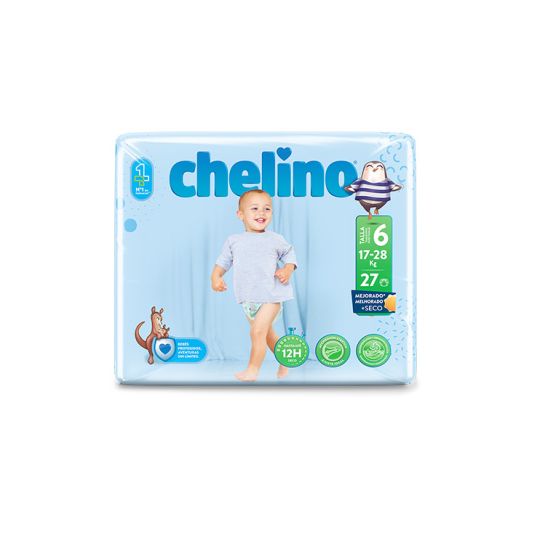 TOALLITAS CHELINO DERMOSENSITIVE 60UNIDADES