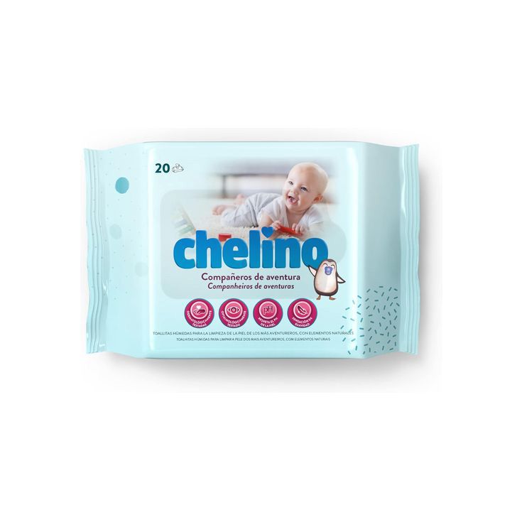 Toallitas Chelino, 20 unidades. - Chelino