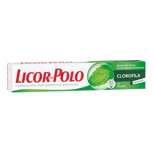 licor del polo pasta de dientes clorofila 75ml