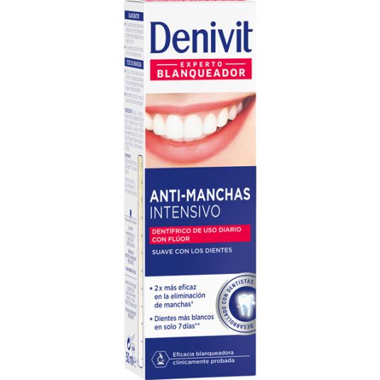denivit dentifrico anti-manchas 50ml