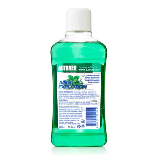 actoner enjuague bucal menta 500ml