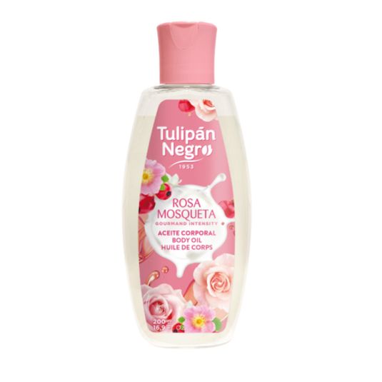aceite tulipan negro fresa y nata 200ml