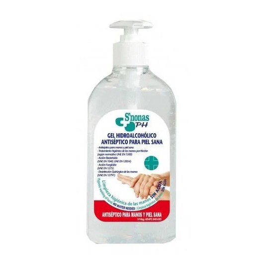 snomas gel hidroalcoholico antiseptico 500ml