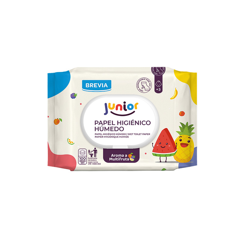 brevia papel higienico humedo junior 100 unidades brevia papel higienico humedo junior 100 unidades