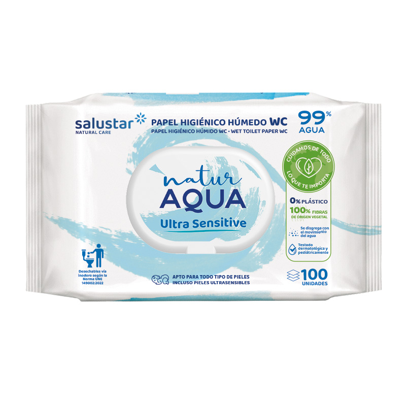 salustar wc humedo 100ud con tapa salustar wc humedo 100ud con tapa
