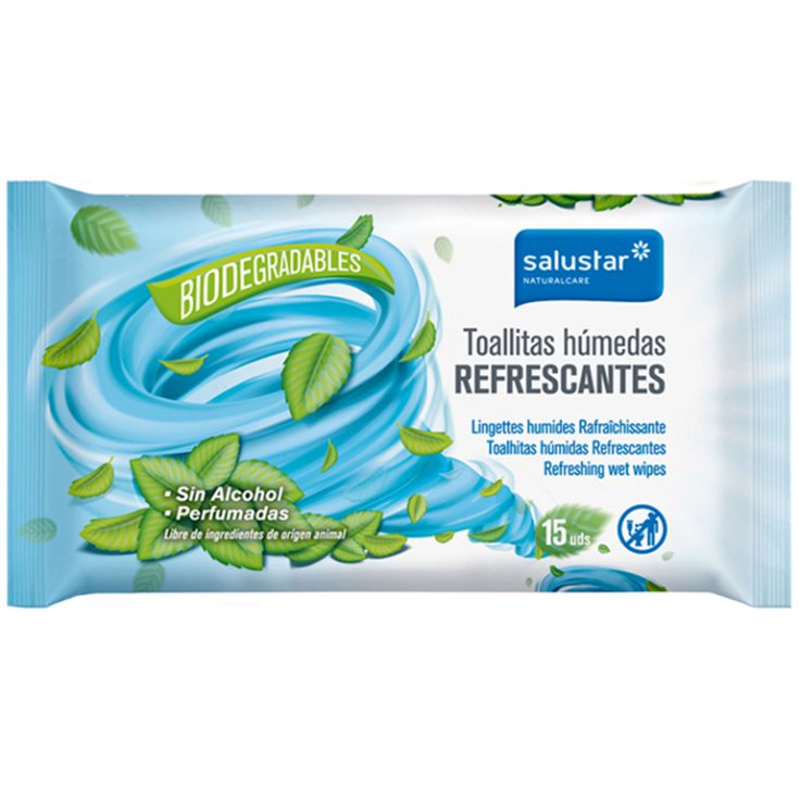 salustar toallitas refescantes 15ud salustar toallitas refescantes 15ud