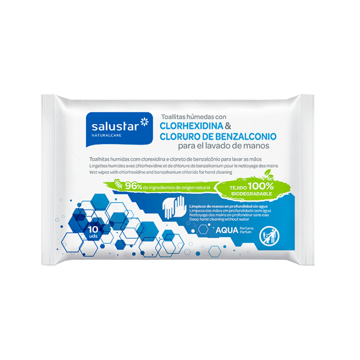 salustar toallita higienizante de bolsillo 10unidades salustar toallita higienizante de bolsillo 10unidades