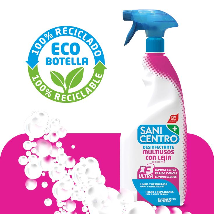 sanicentro multiusos con lejia pistola 750ml