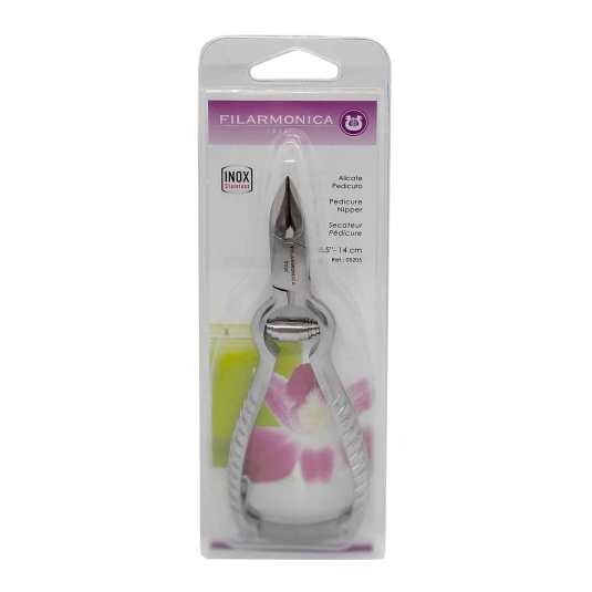 alicate filarmonica pedicura muelle 14cm