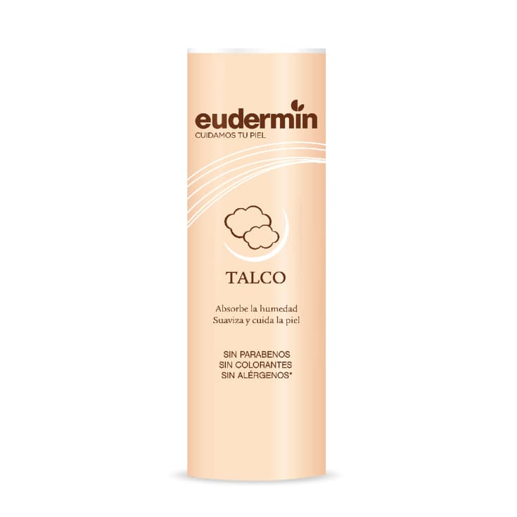 eudermin polvos de talco sin parabenos 200g