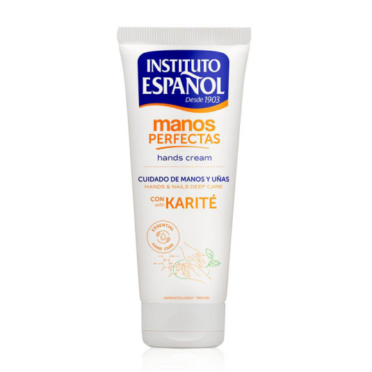 instituto español crema manos perfectas karite 75ml