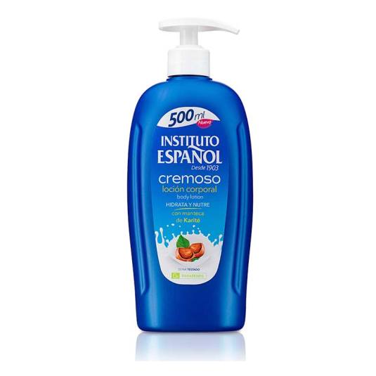 instituto español cremoso locion corporal dosidicador 500ml