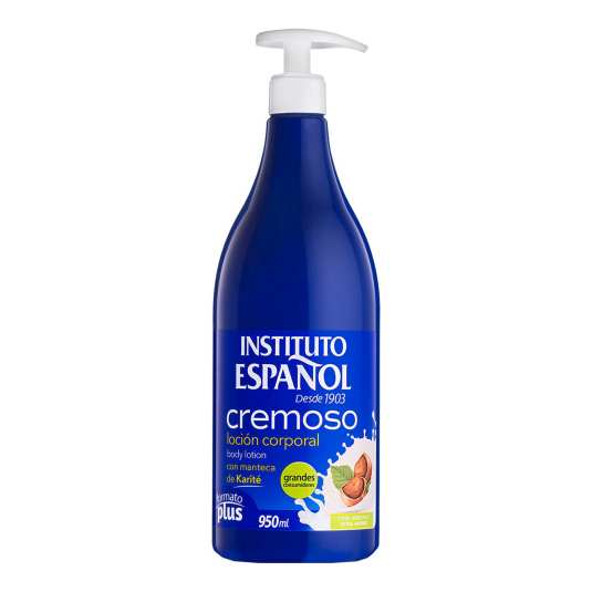 instituto español cremoso locion corporal dosificador 950ml