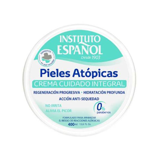 instituto español pieles atopicas crema cuidado integral tarro 400ml