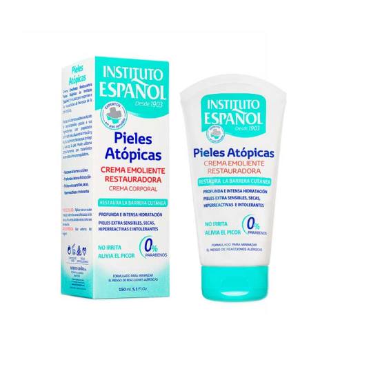 instituto español pieles atopicas crema emoliente restauradora 150ml