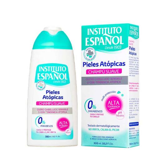instituto español pieles atopicas champu suave 300ml