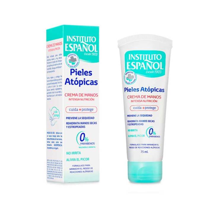 instituto español pieles atopicas crema manos 75ml