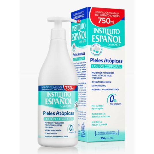 instituto español pieles atopicas gel intimo 300ml - delaUz