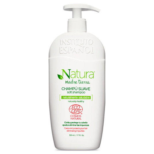 instituto español natura madre tierra eco champu suave 500ml instituto español natura madre tierra eco champu suave 500ml