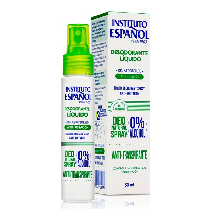 instituto espanol desodorante líquido anti-irrtacion 50ml instituto espanol desodorante líquido anti-irrtacion 50ml