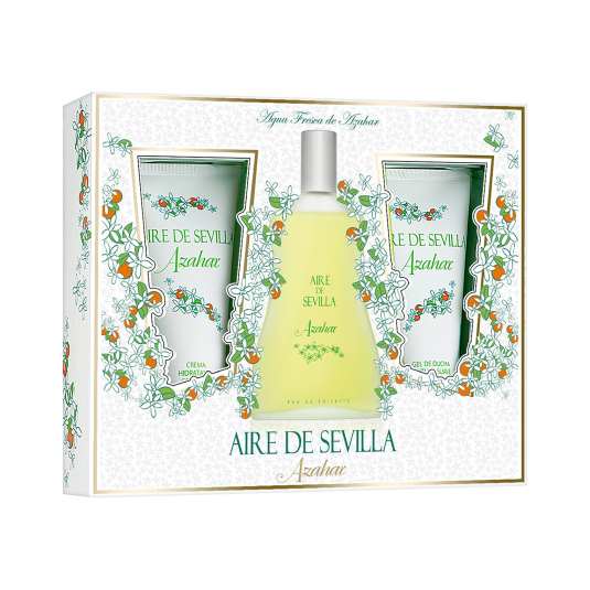 aire de sevilla azahar 150ml estuche 3 piezas