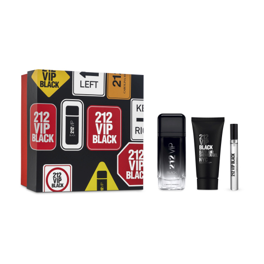 carolina herrera 212 vip black men eau de parfum 100ml cofre 3 piezas carolina herrera 212 vip black men eau de parfum 100ml cofre 3 piezas