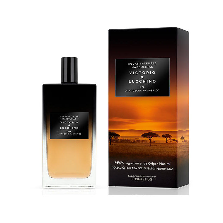 victorio & lucchino aguas masculinas nº8 atardecer magnetico 150ml