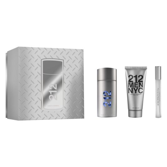 ch 212 men eau de toilette 100ml cofre 3 piezas