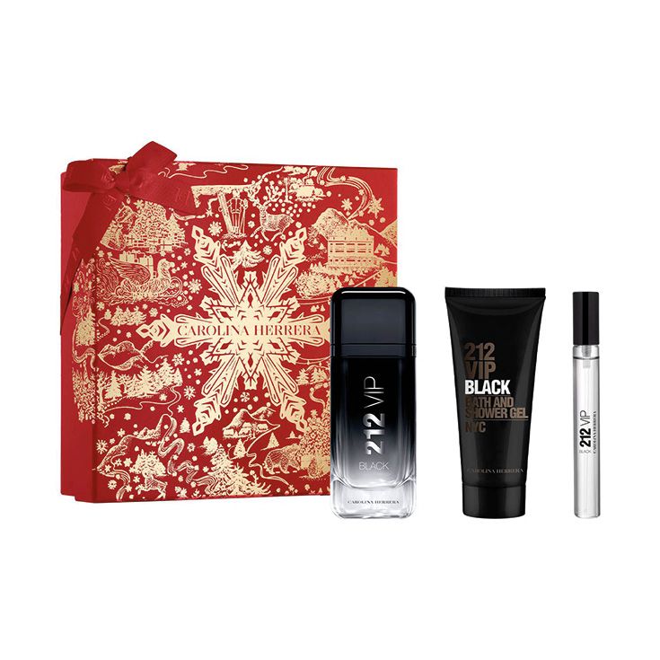 ch 212 vip black 100ml cofre 3 piezas ch 212 vip black 100ml cofre 3 piezas