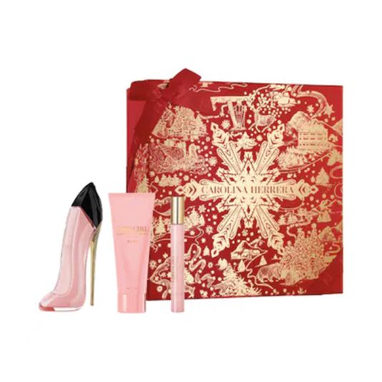 carolina herrera goodgirl blush 80ml cofre 3 piezas