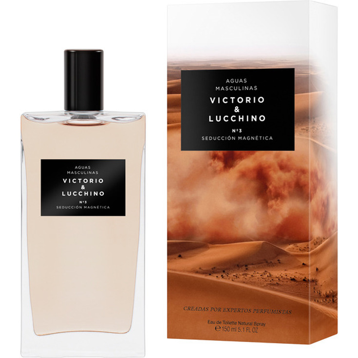 aguas de victorio & lucchino masculinas nº3 seduccion magnetica 150ml