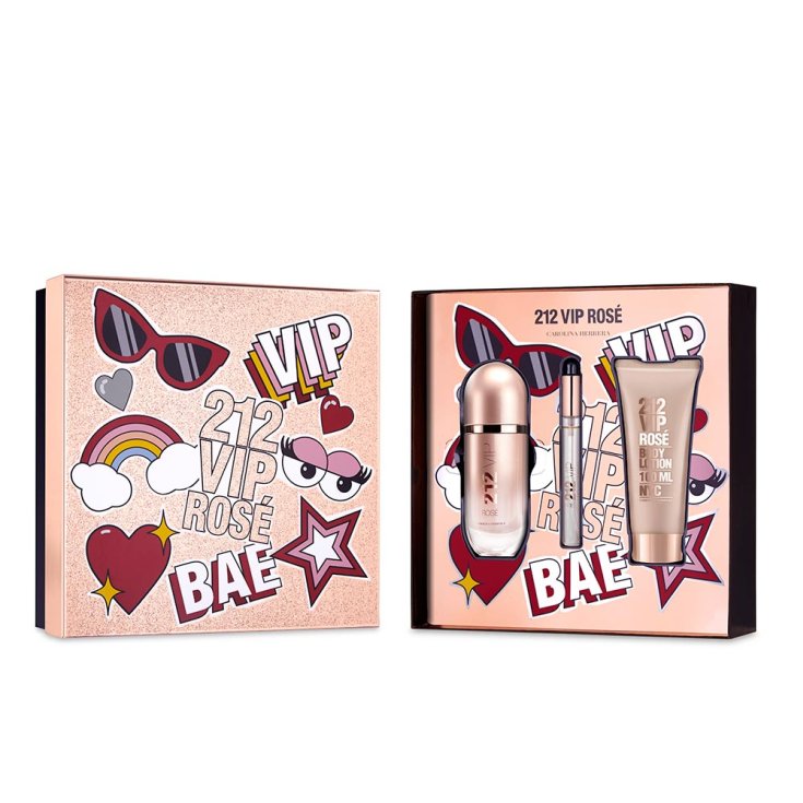 carolina herrera 212 vip rose eau de parfum 80ml cofre carolina herrera 212 vip rose eau de parfum 80ml cofre