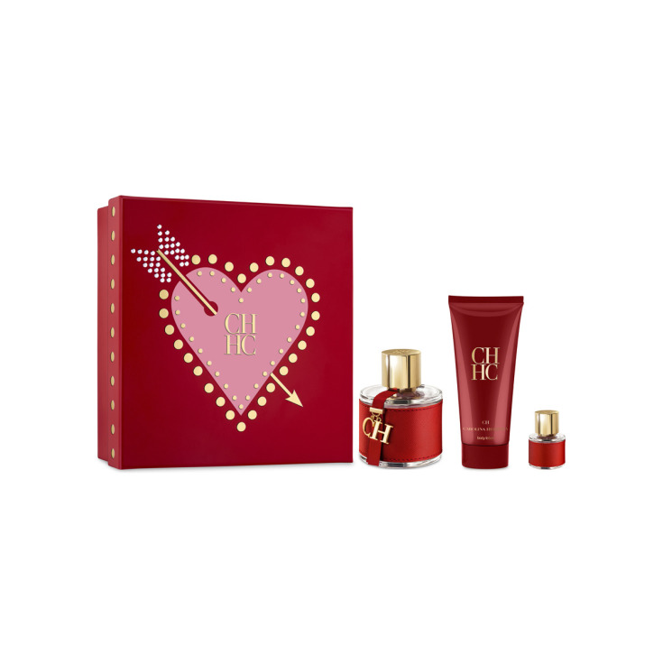 carolina herrera cht eau de toilette cofre 3 piezas carolina herrera cht eau de toilette cofre 3 piezas