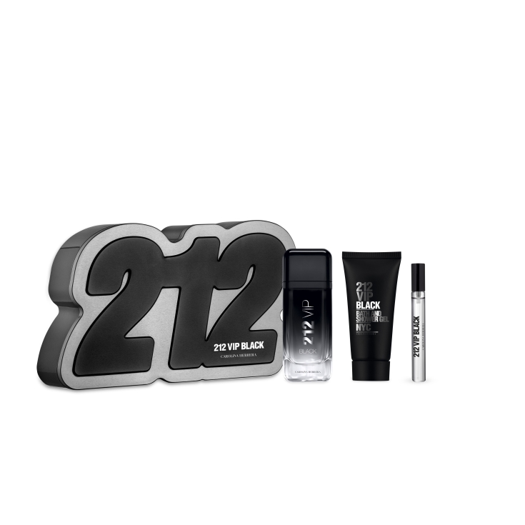 carolina herrera 212 vip black men eau de parfum cofre regalo 3 piezas carolina herrera 212 vip black men eau de parfum cofre regalo 3 piezas