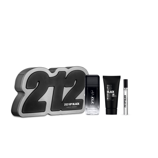 carolina herrera 212 vip black men eau de parfum cofre regalo 3 piezas carolina herrera 212 vip black men eau de parfum cofre regalo 3 piezas