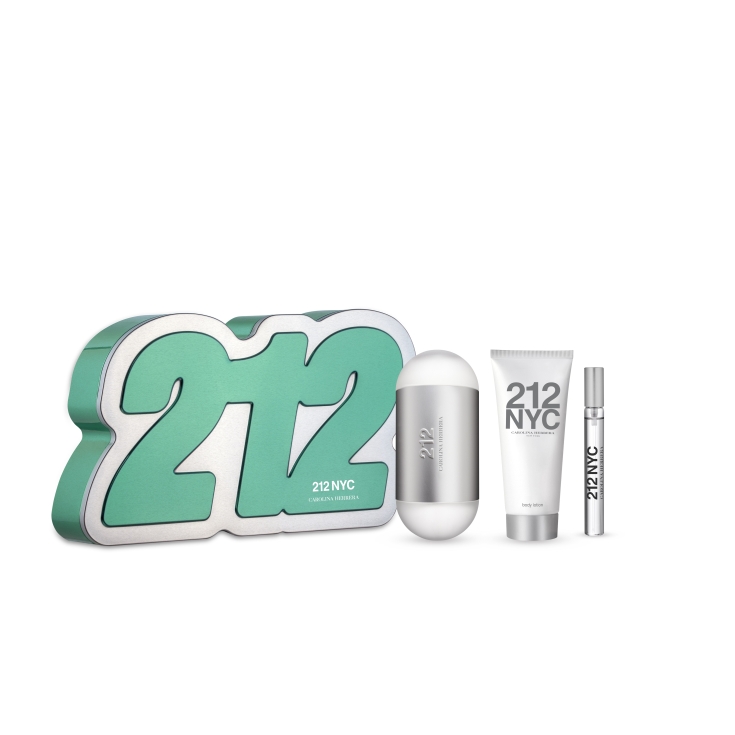 carolina herrera 212 eau de toilette cofre regalo 3 piezas carolina herrera 212 eau de toilette cofre regalo 3 piezas