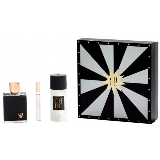 carolina herrera ch men eau de toilette 100ml cofre 3 piezas carolina herrera ch men eau de toilette 100ml cofre 3 piezas