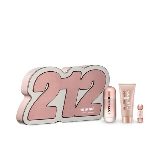 carolina herrera 212 vip rosé eau de parfum cofre regalo 3 piezas carolina herrera 212 vip rosé eau de parfum cofre regalo 3 piezas