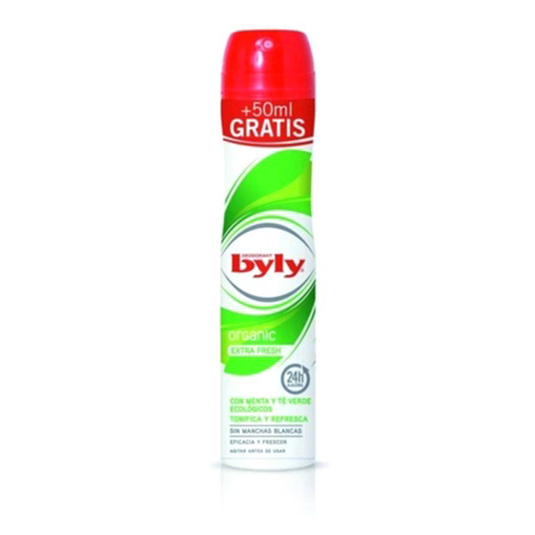 billy organic desodorante spray 200ml+50ml