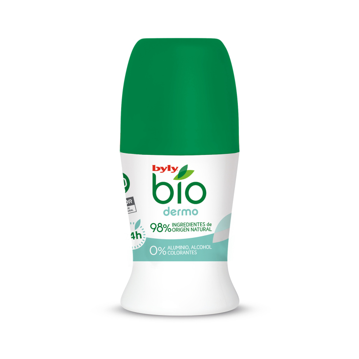 byly bio dermo desodorante roll-on 0% aluminio-alcohol 50ml