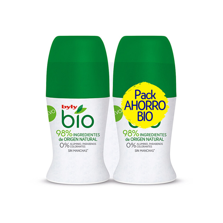 bIlly bio desodorante roll-on duplo 2x50ml pack ahorro bIlly bio desodorante roll-on duplo 2x50ml pack ahorro