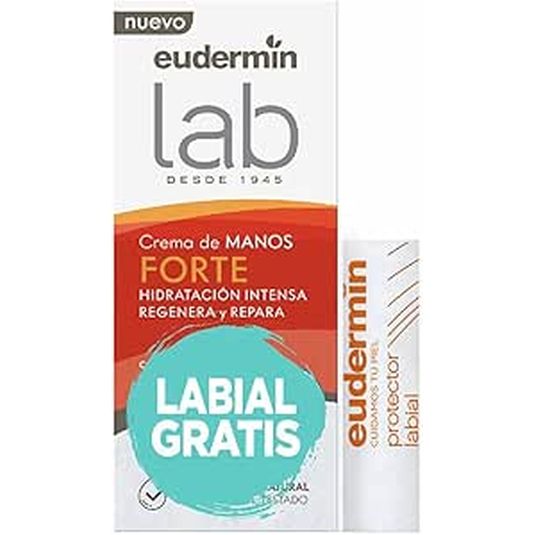 eudermin manos forte 75 ml + labial gratis