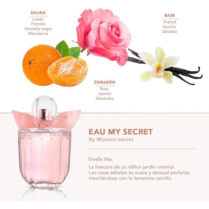 women secret eau my secret 100ml estuche 2 piezas