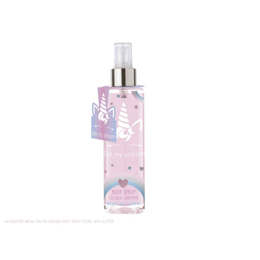 eau my unicorn colonia corporal con purpurina 200ml
